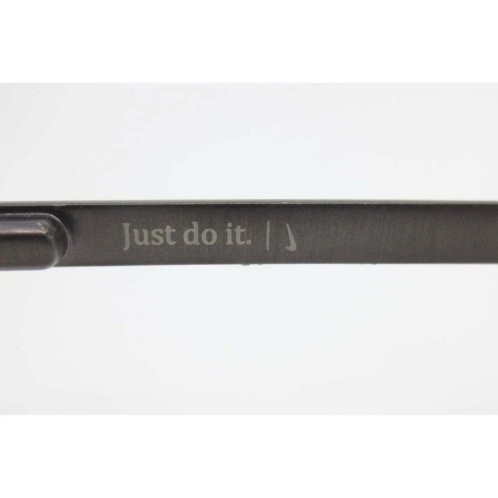 Nike 7284 025 Grey Clear Gradient Rectangular Eyeglasses Frames 54-16-145